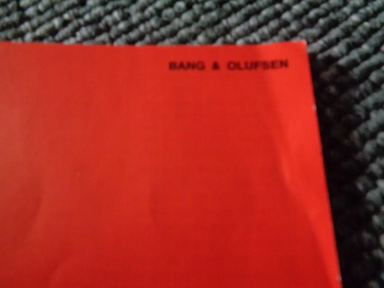 Billede 3 - Brochure til Bang & Olufsen udstyr.