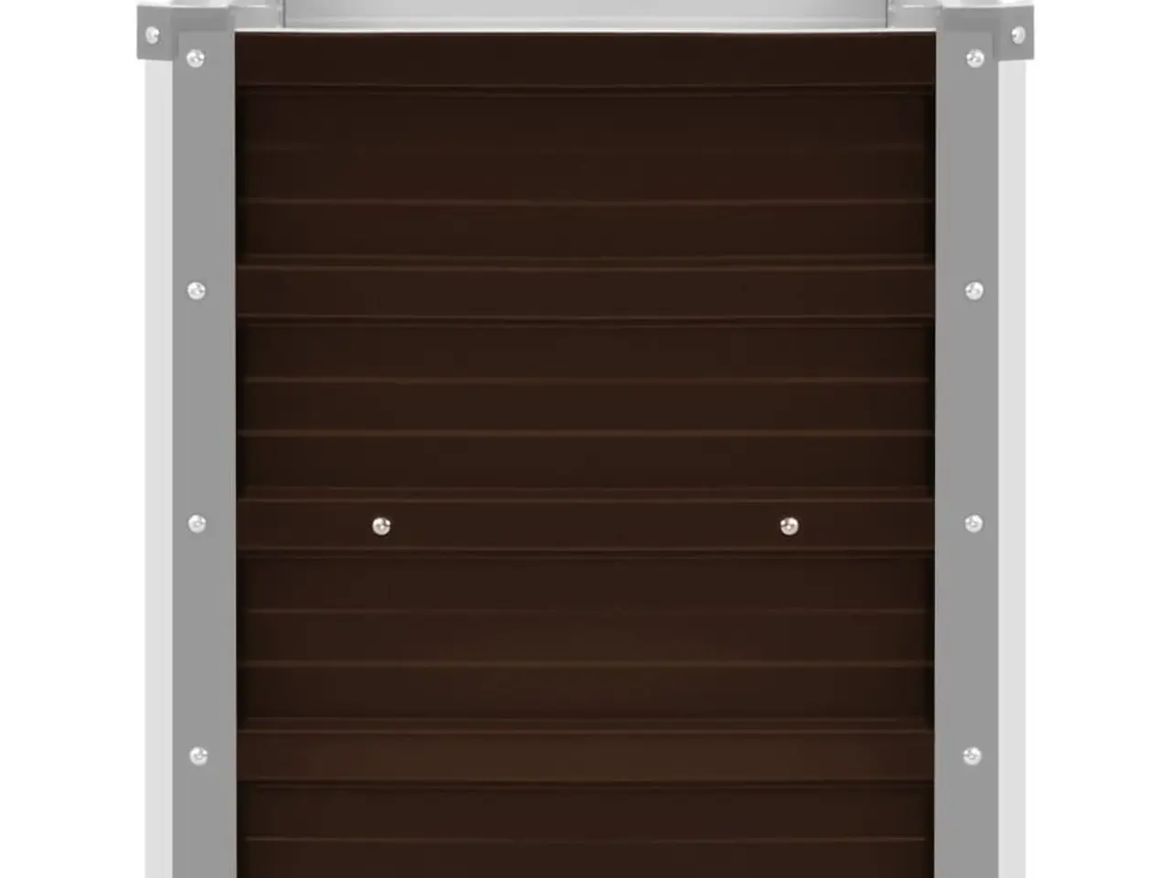 Billede 4 - Hævet plantekasse 160 x 40 x 45 cm - brun