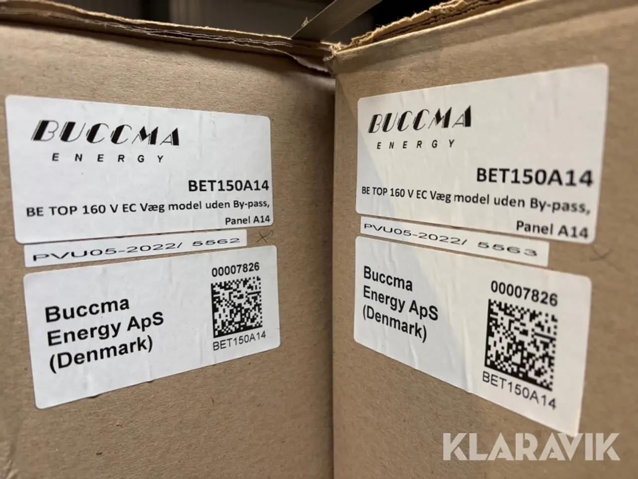 Billede 5 - Ventilationsanlæg Buccma VUT 160 V EC - 6 styk