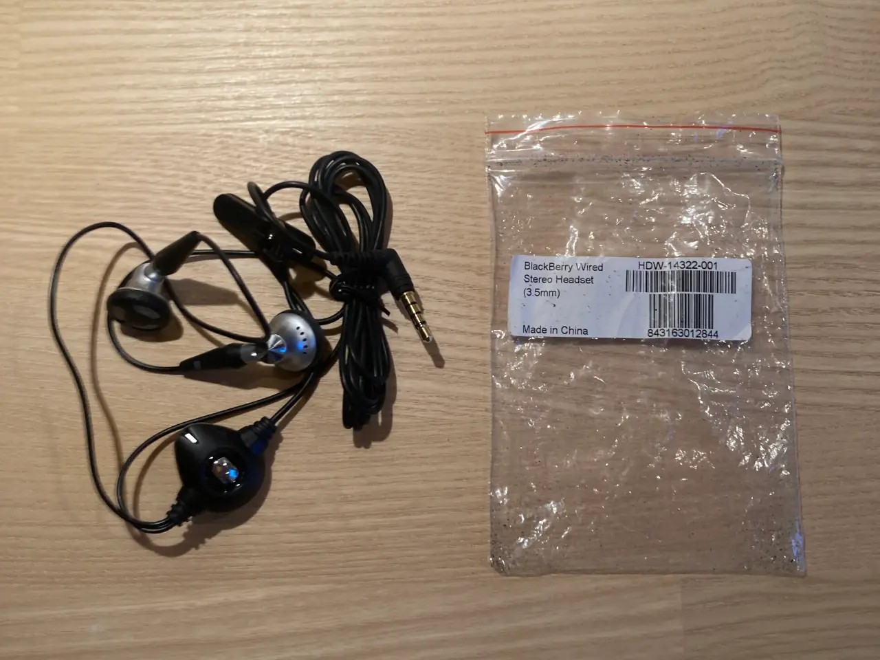 Billede 7 - Original BlackBerry stereo headset