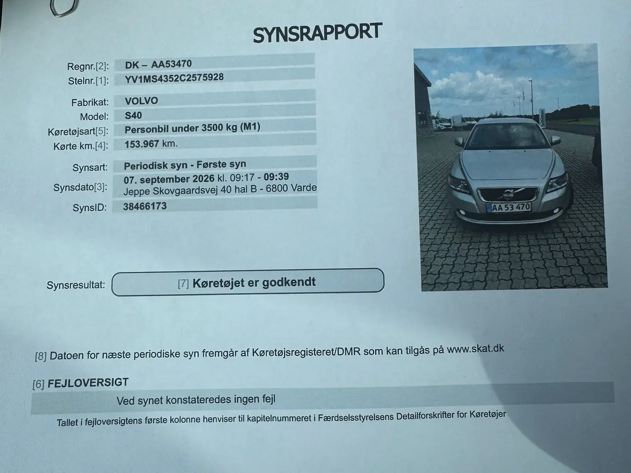 Billede 9 - Volvo S40 2012