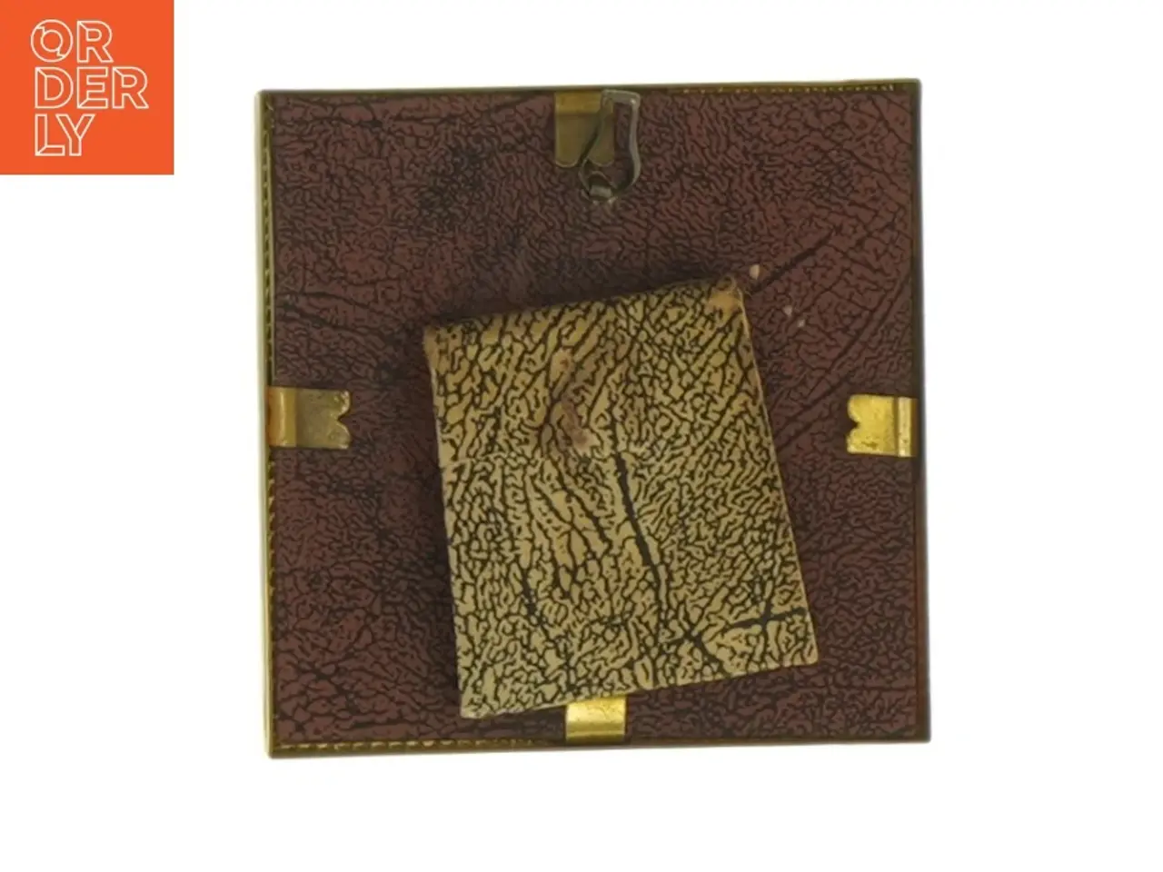 Billede 2 - Gylden billedramme (str. 7,5x7,5 cm)