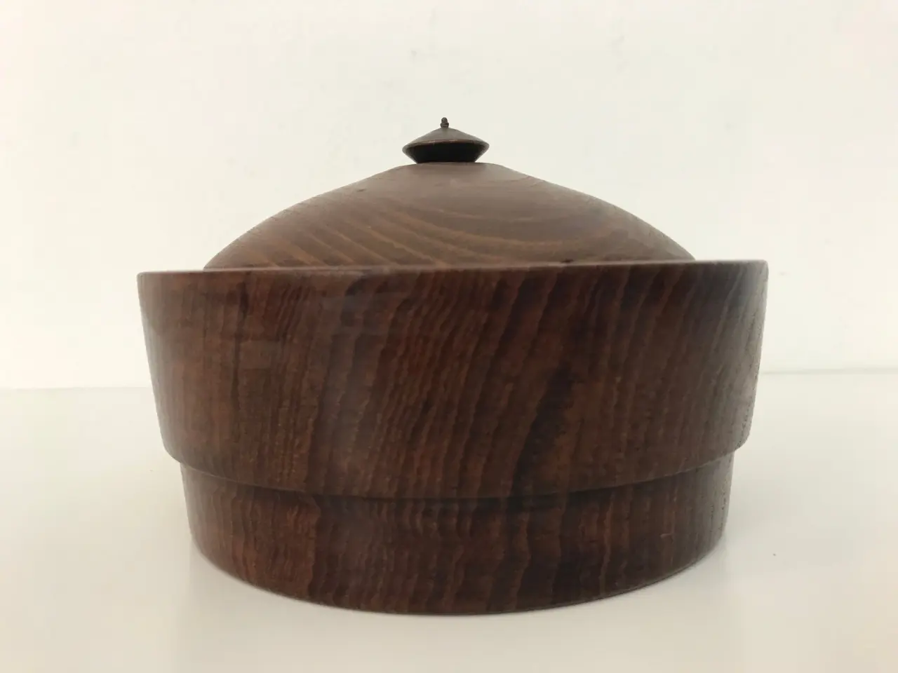 Billede 2 - Retro teak skål med låg