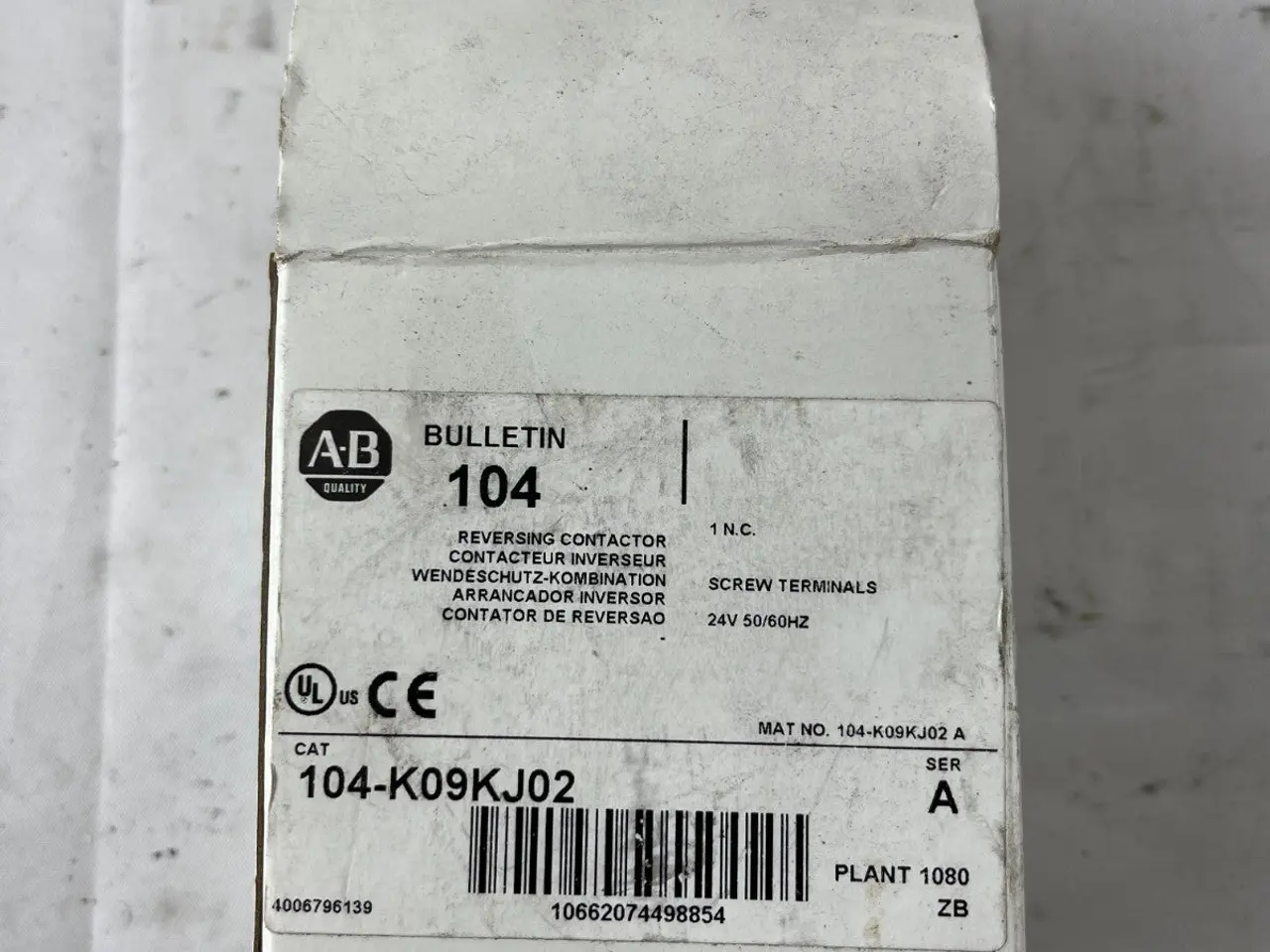 Billede 3 - Allen-Bradley 104-K09KJ02 Miniature Reversing 9A