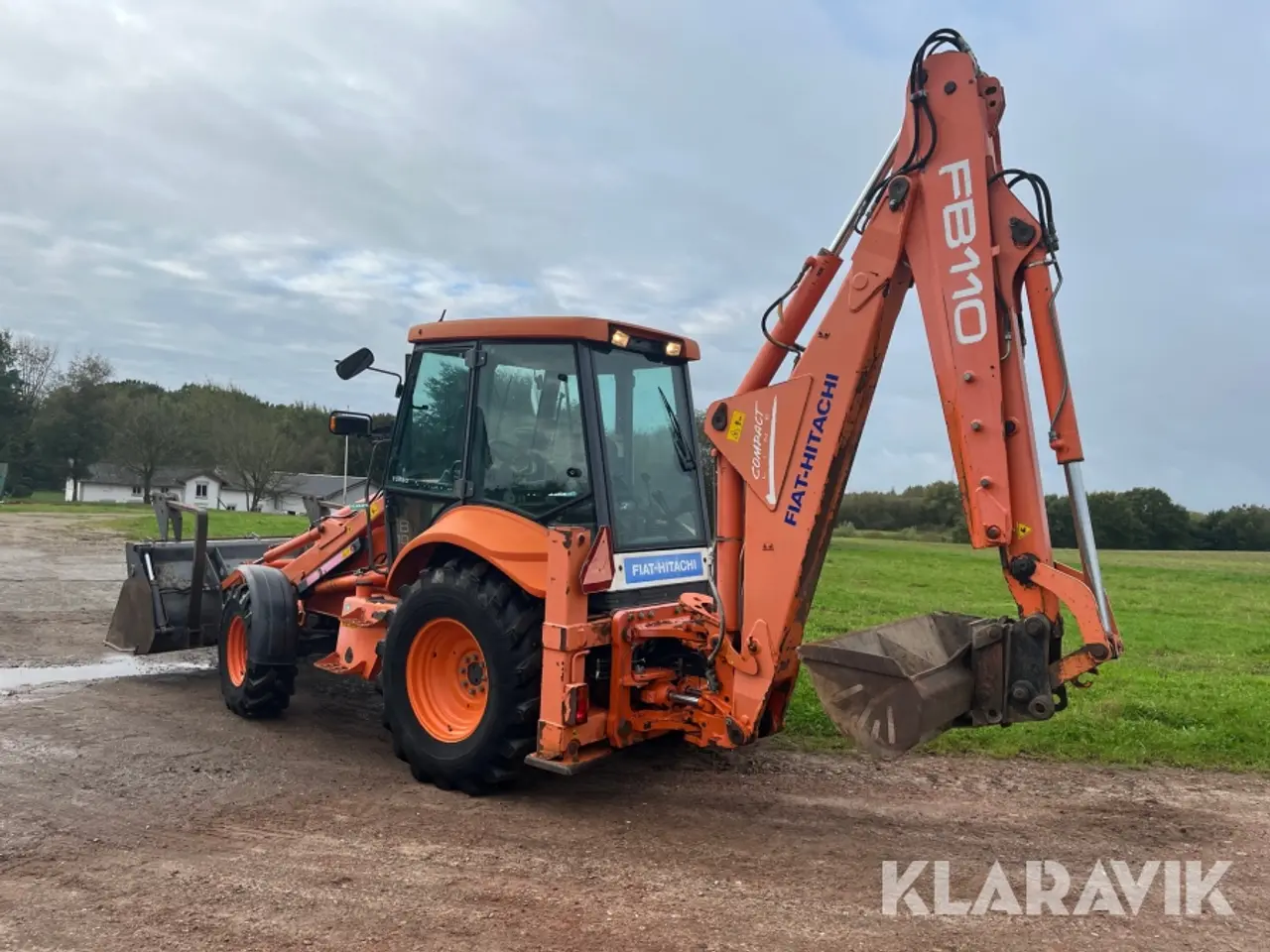 Billede 2 - Rendegraver Fiat-Hitachi FB110-4 PS turbo