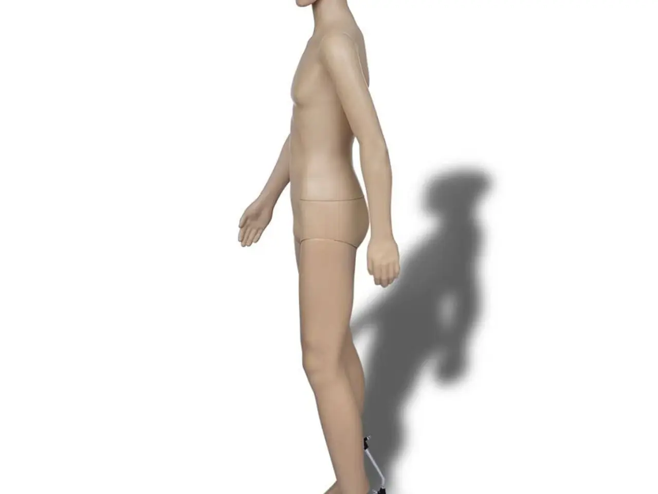 Billede 4 - Mannequin mand A - mandlig mannequindukke, beige, glasbase
