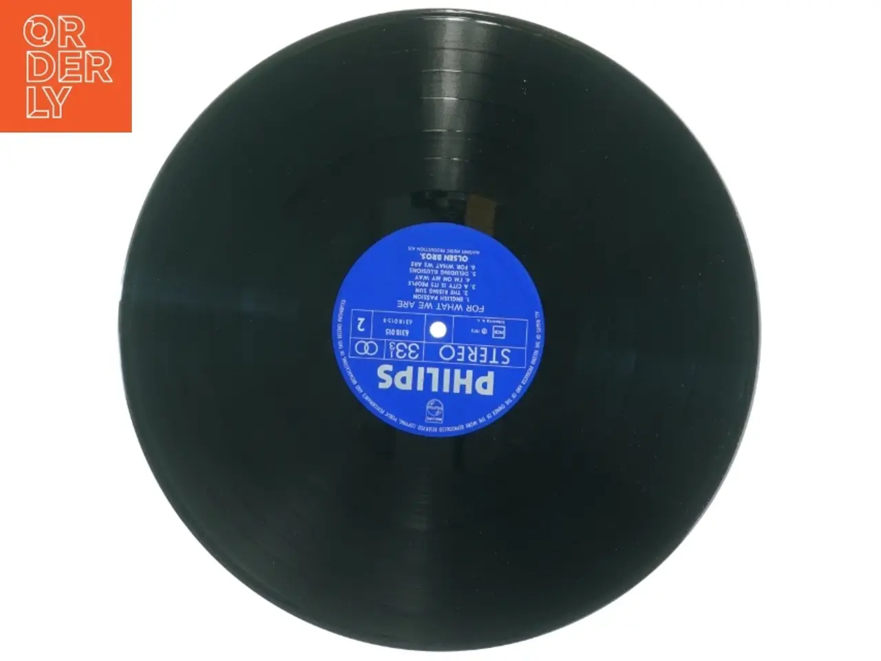 Billede 2 - Olsen Bros - For What We Are LP fra Philips (str. 31 x 31 cm)