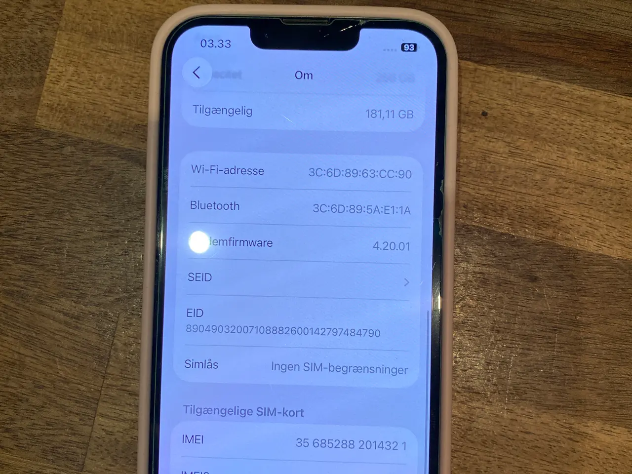 Billede 1 - Apple iPhone 14 256 GB Starlight