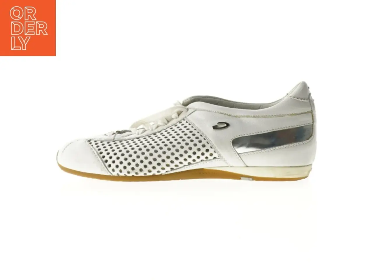 Billede 1 - Hvide læder sneakers fra Alberto Guardiani (str. 38 )