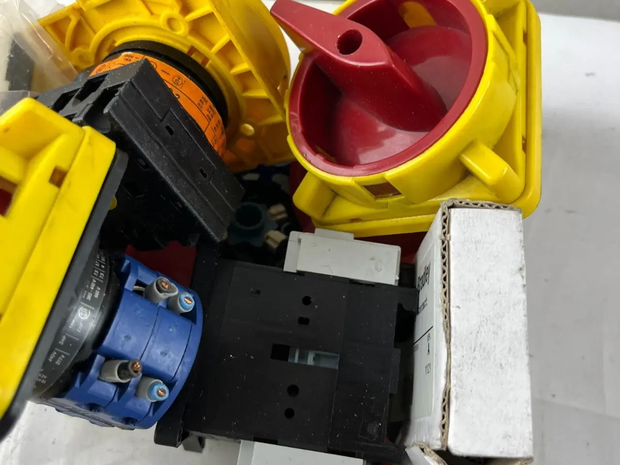 Billede 6 - kontakt parti Allen Bradley ABB blandet parti Stop