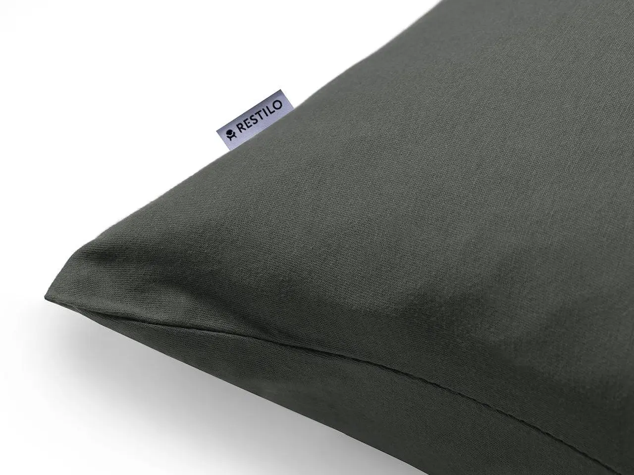 Billede 3 - DecoKing Amber pudebetræk 40×120 cm - grafit jersey, klassisk