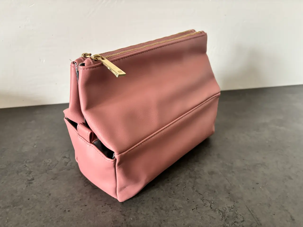 Billede 1 - Rosa H&M makeup taske/kosmetik taske