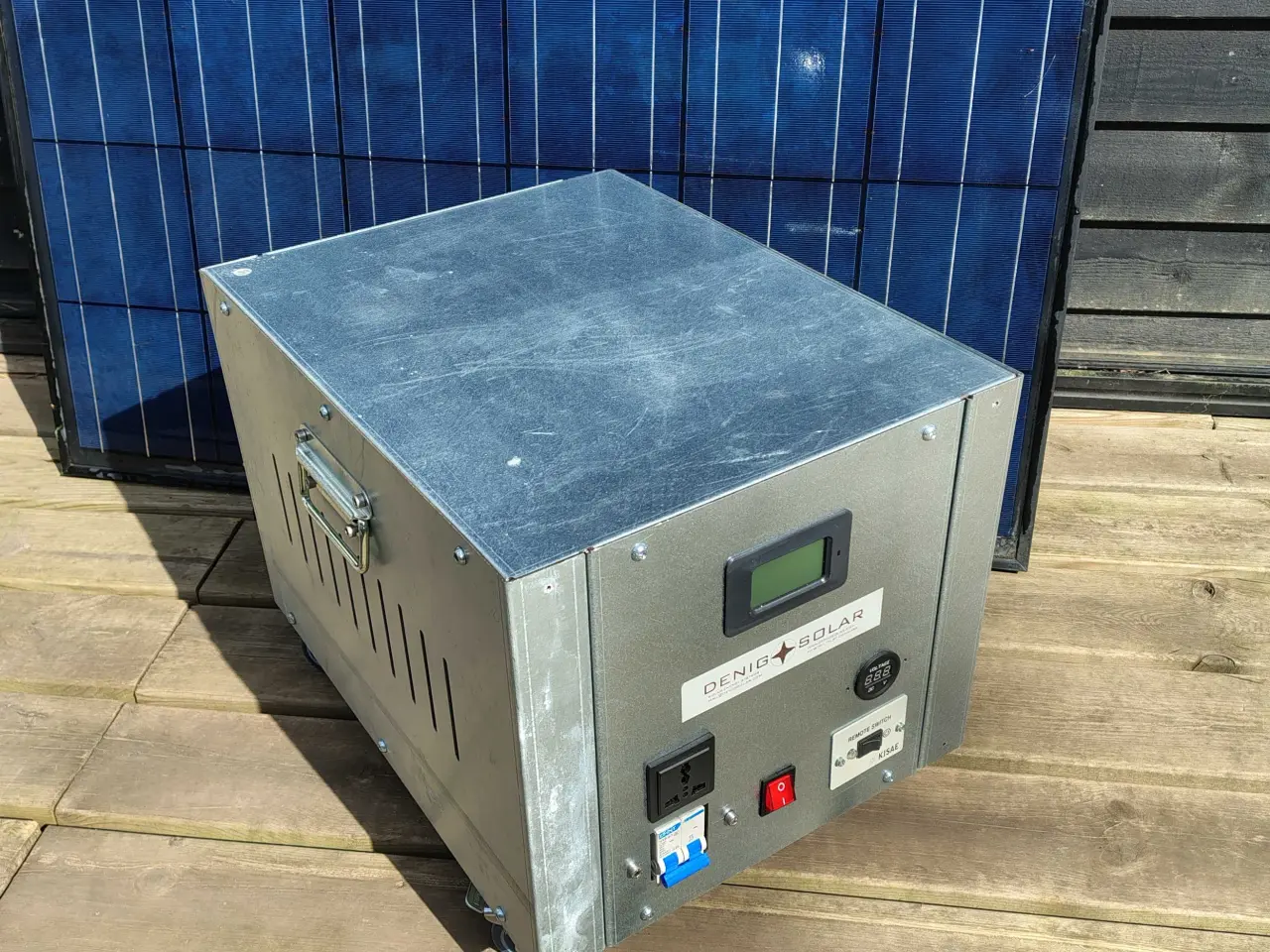 Billede 1 - 1.0kW Solcellesystem med lithiumbatteri