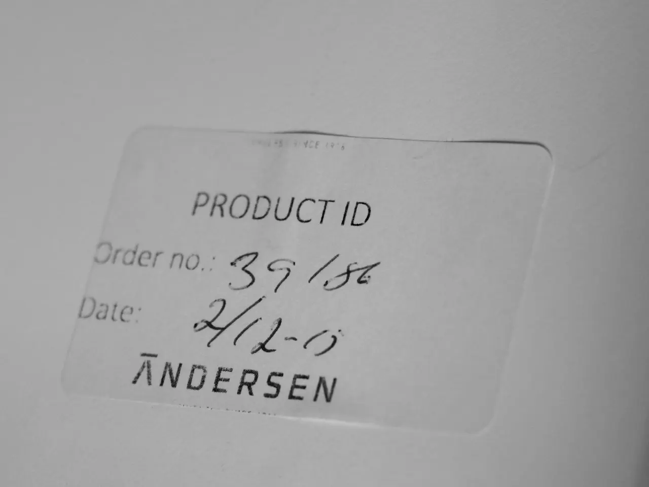 Billede 3 - ANDERSEN T1 SPISEBORD – HVID / SORT
