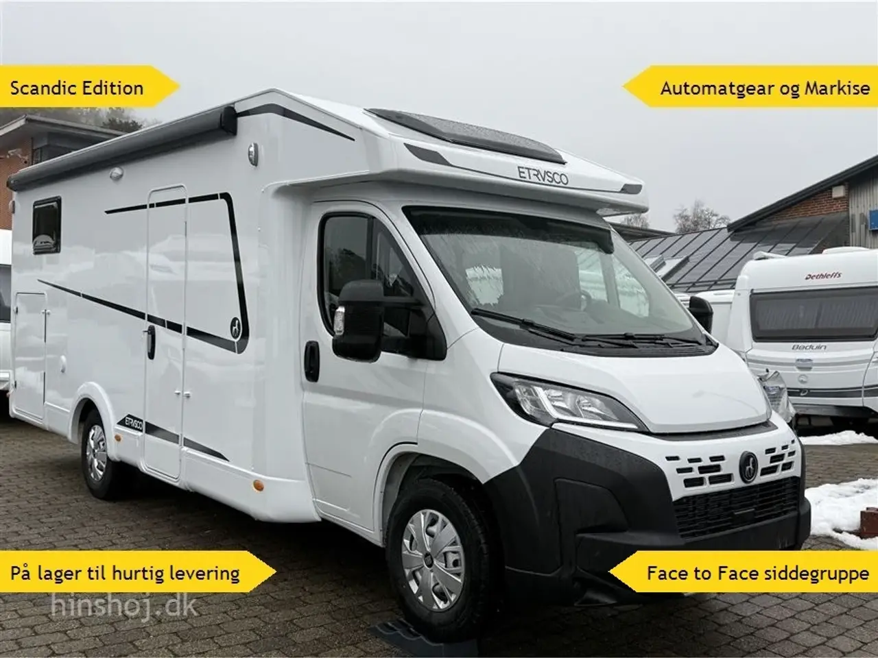Billede 1 - 2026 - Etrusco T 7.4 SBC Scandic Edition Aut. Etrusco T 7.4 SBC Scandic Edition 2026 by Hymer fra Hinshøj Caravan