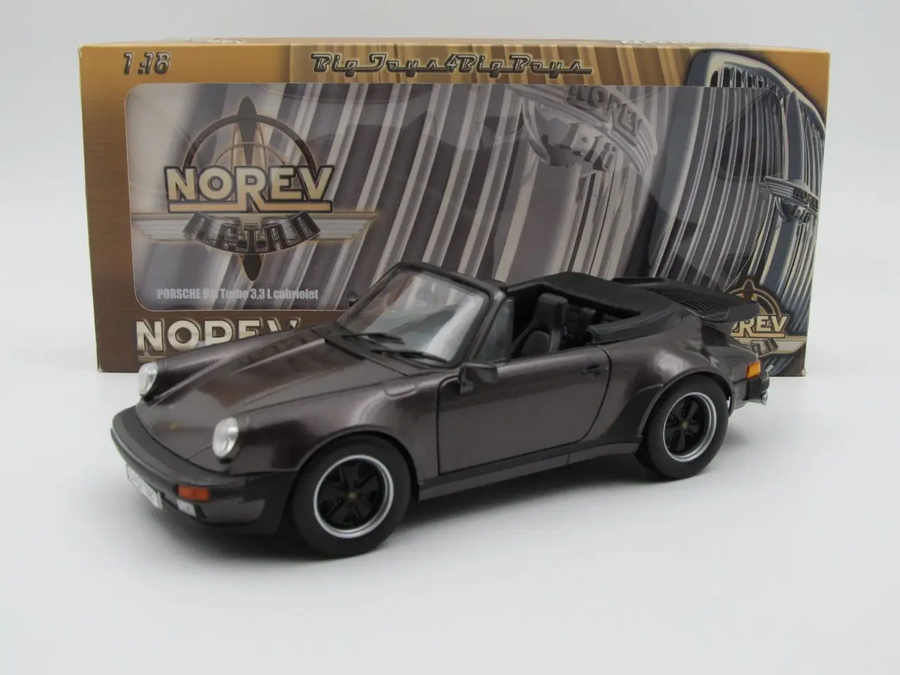 Billede 2 - 1987 Porsche 911 / 930 Turbo Cabriolet - 1:18