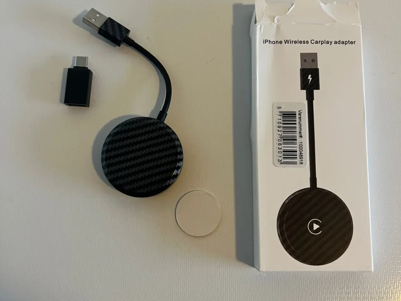 Billede 5 - Trådløs Apple CarPlay adapter - Sort