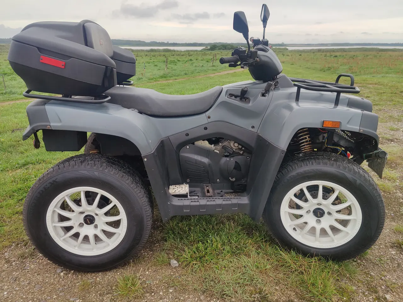 Billede 4 - Flot Cectek Gladiator 500 4x4 ATV på bilplader