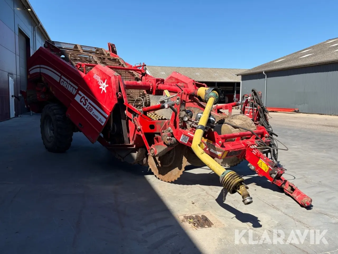 Billede 5 - Stenstrenglægger Grimme CS 150 Combi-Star 1 styk