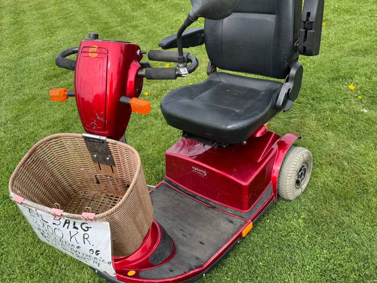 Billede 1 - Dansk bygget Medema scooter 
