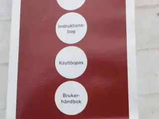 Nintendo instruktionsbog