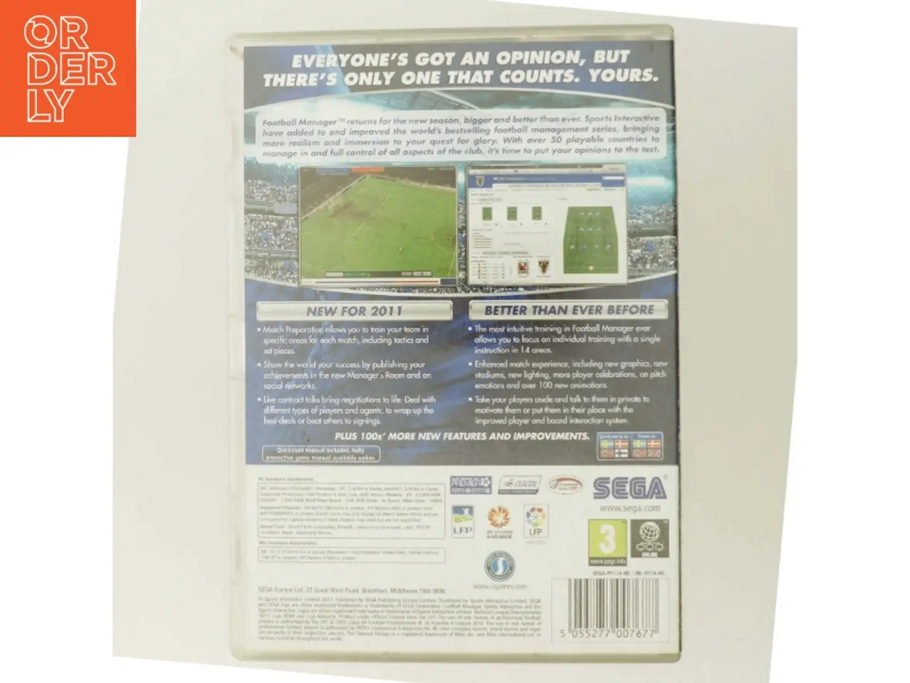 Billede 3 - Football Manager 2011 PC/Mac Spil fra SEGA