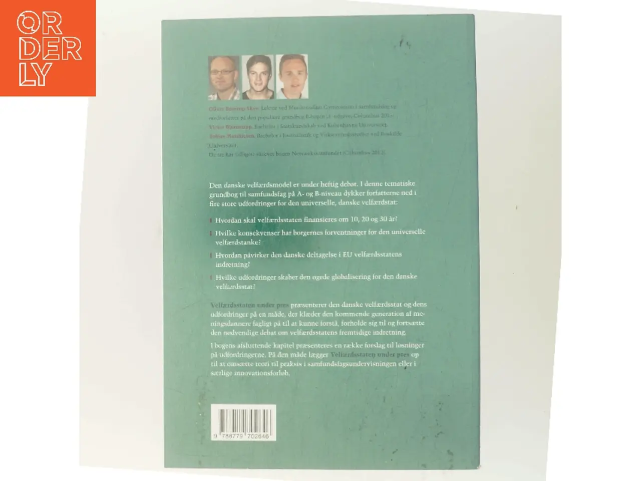Billede 3 - Velfærdsstaten under pres : perspektiver på velfærdsstatens fremtid af Victor Bjørnstrup (f. 1989) (Bog)