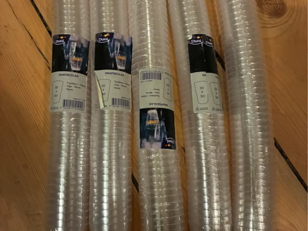 Billede 1 - 250 x snapseglas / engangsglas