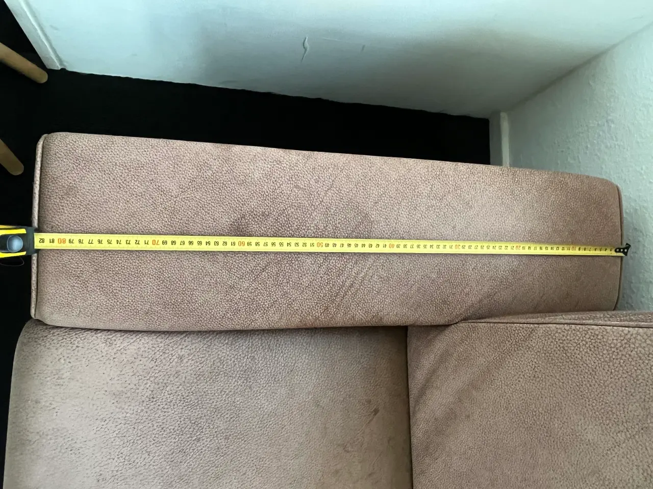 Billede 3 - 2 1/2 Pers nubuck sofa fra Hurup møbler