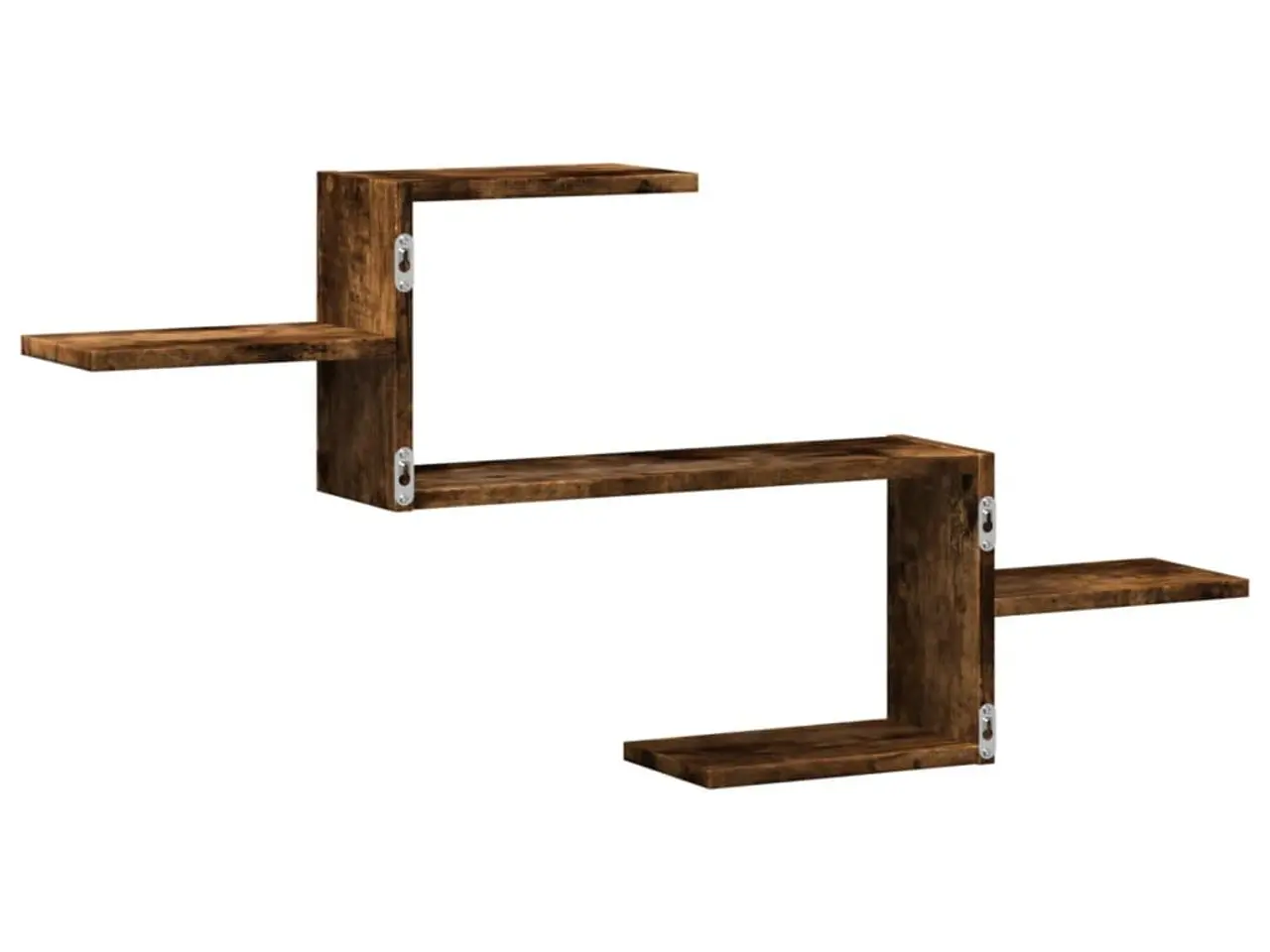 Billede 6 - Væghylde 104×15×49 cm i konstrueret træ - røget egetræsfarve