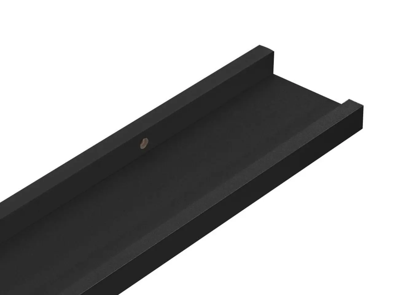 Billede 7 - Gallerihylder 2 stk. - 60 × 9 × 3 cm, MDF, sort
