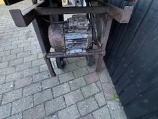 Brændesav med rullebord af alu 600mm klinge