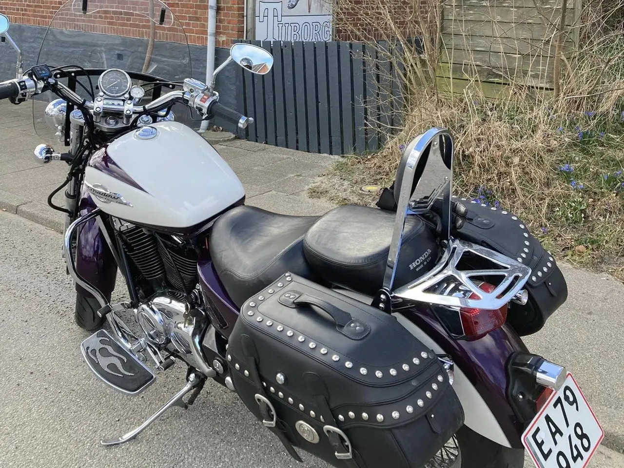 Billede 11 - Flot og yderst velholdt Honda vt1100 Shadow c2 ace