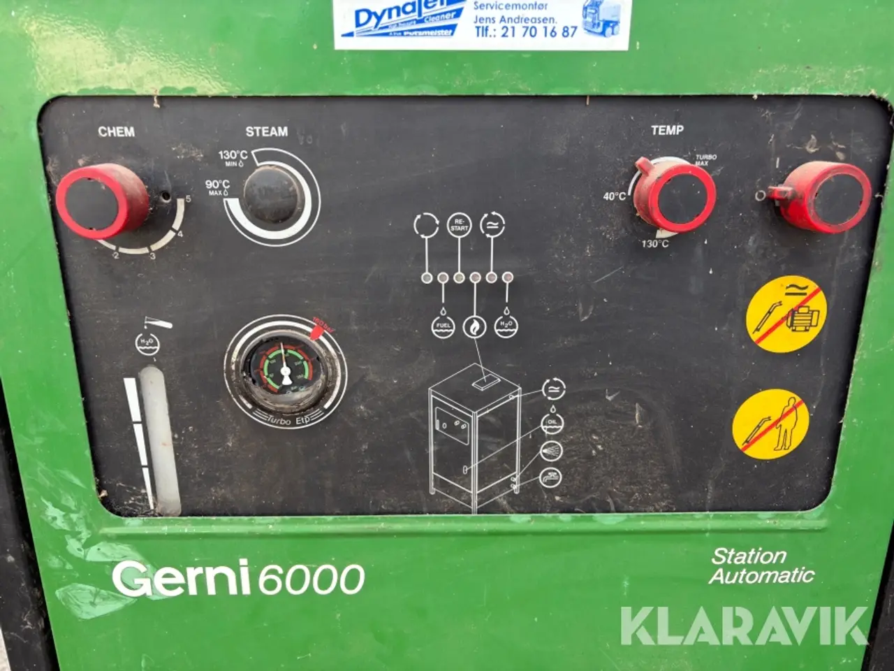Billede 10 - Stationær hedvandsrenser Nilfisk-Gerni 6000 Station Automatic