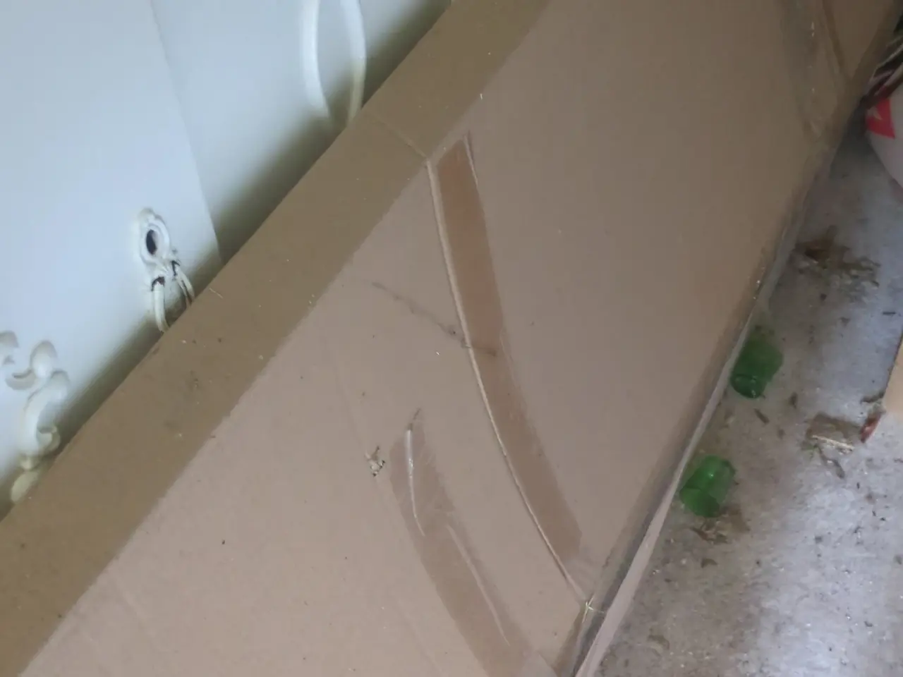 Billede 1 - Bruser væg helt ny klar glas