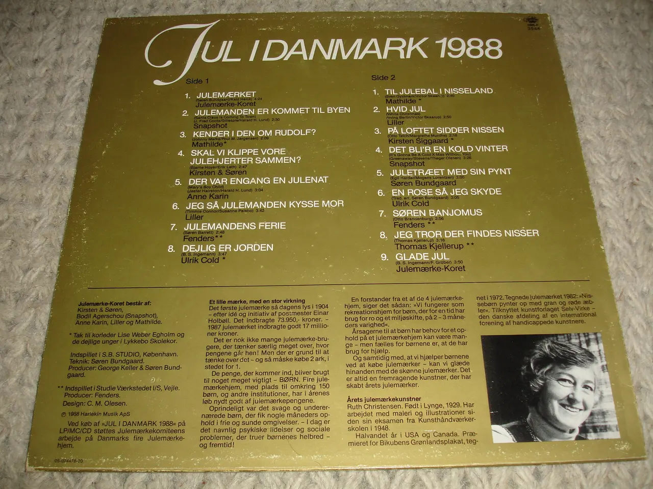 Billede 3 - (Sender gerne) Jul I Danmark 1988