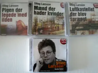 MP3 lydbøger af Stig Larsson