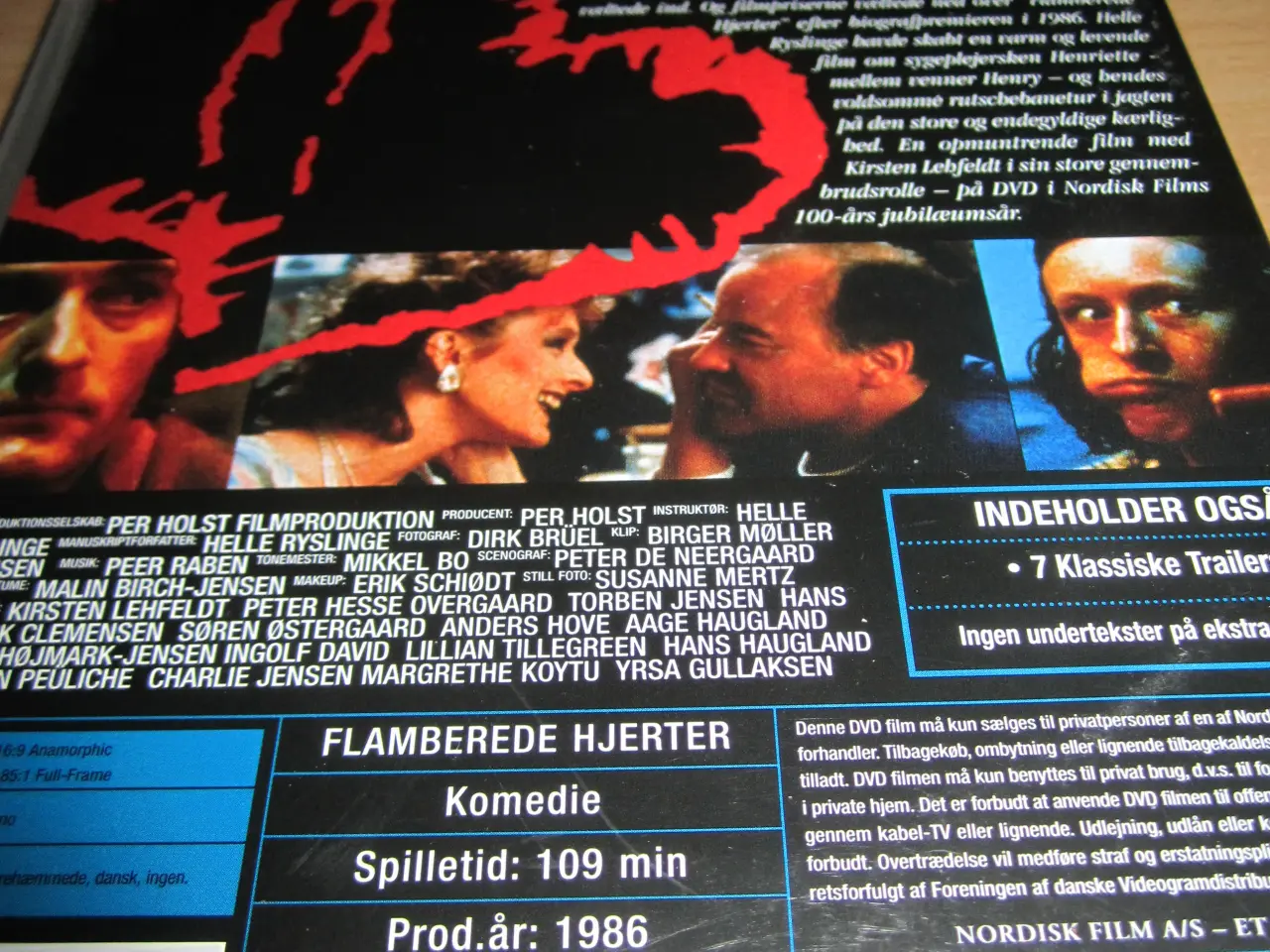 Billede 3 - BYD. FLAMBEREDE HJERTER.  Prod.år. 1986.
