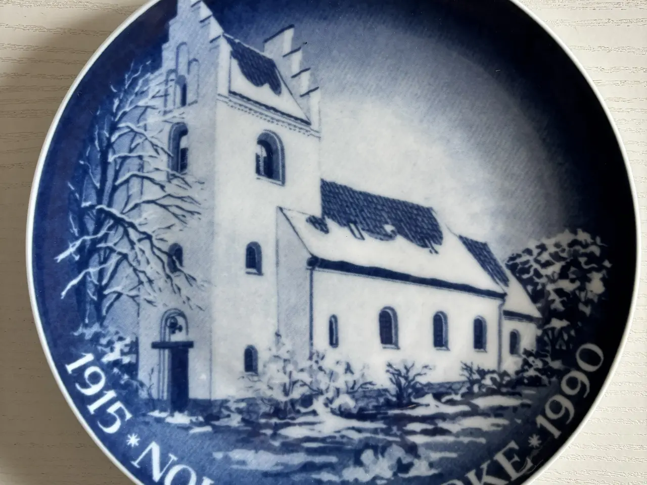 Billede 1 - Kirke Platte, Nollund kirke, Hanne Design, Rask Mø