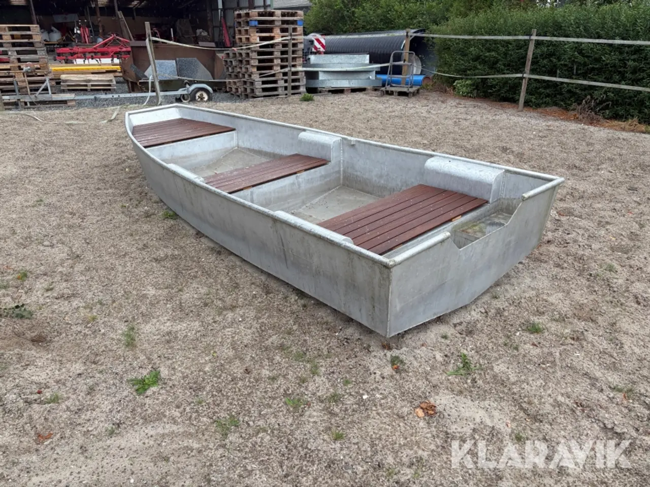 Billede 4 - Aluminium båd inklusiv moter