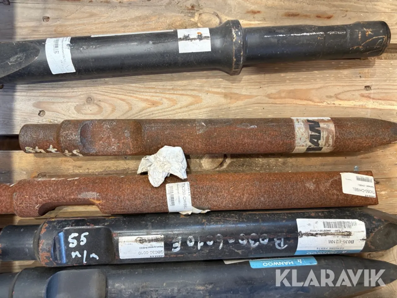 Billede 4 - Mejsler/Små hamrer - 10 styk