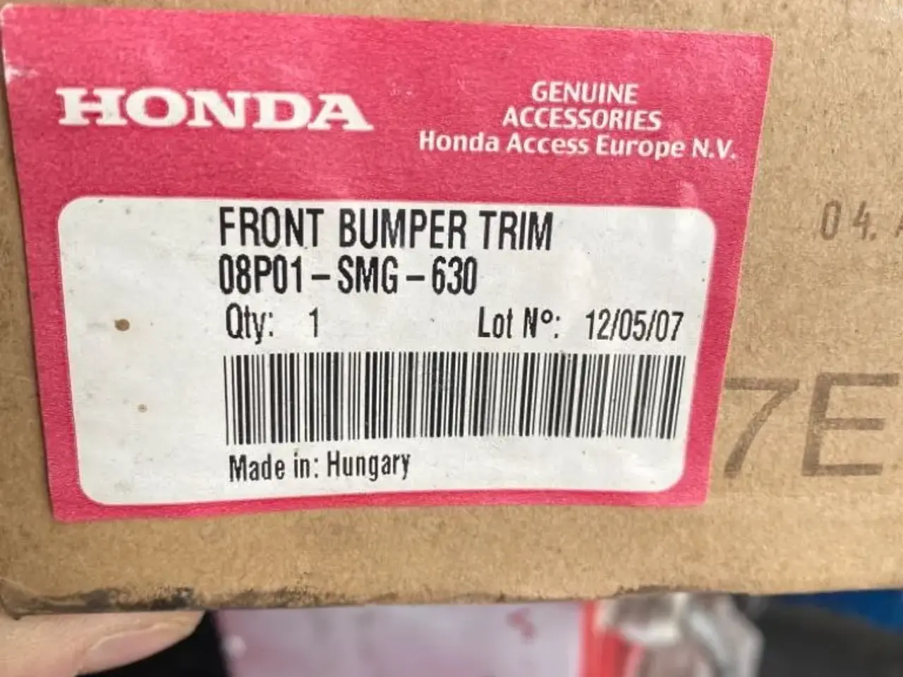 Billede 6 - Nye Honda civic Front Bumper Trim