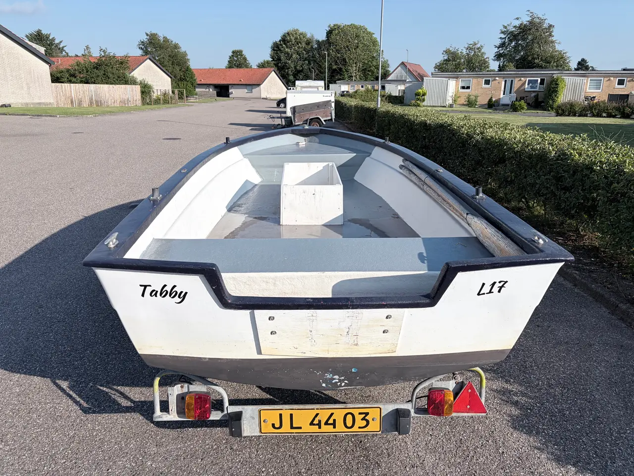 Billede 3 - 14 fods Jolle med 6hk motor & Trailer