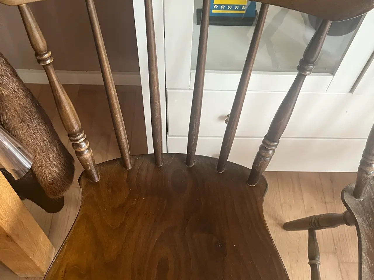 Billede 7 - 6 Farstrup originale pindestole fra 70”erne