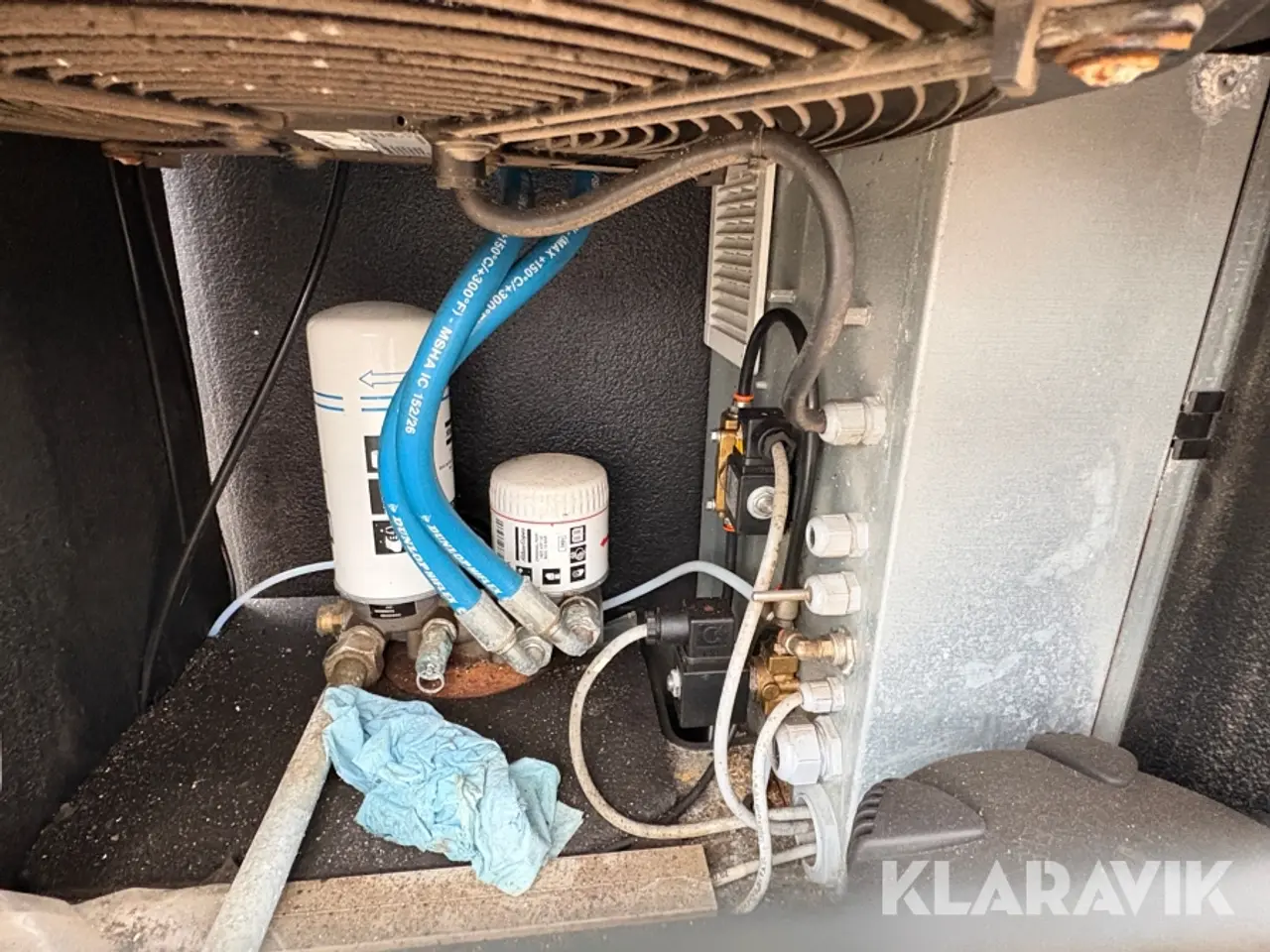 Billede 9 - Kompressor , lufttank og lufttørre Atlas Copco GA7VSD + / CD25