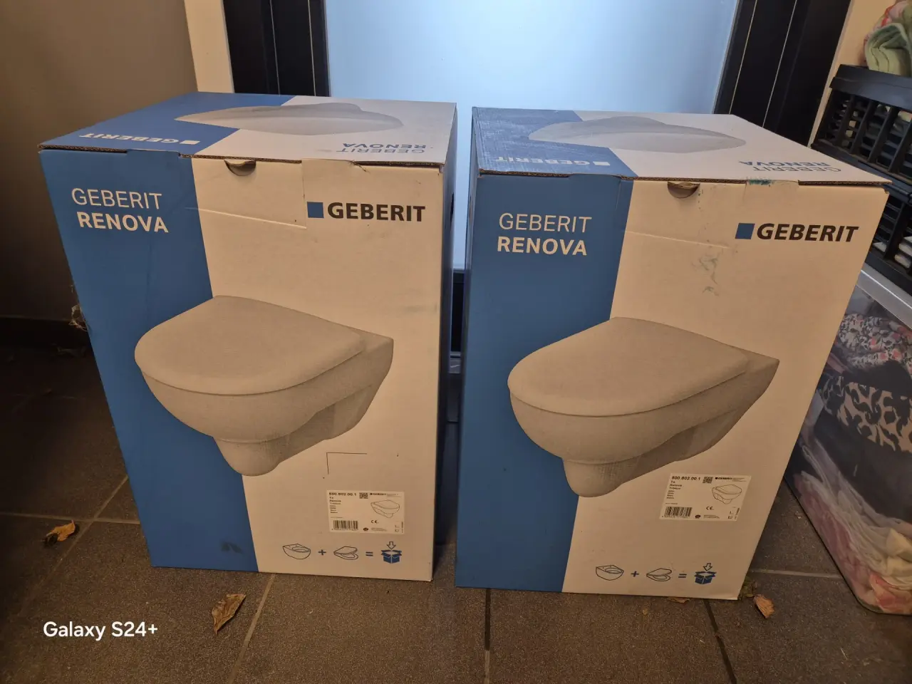 Billede 1 - Geberit Renova væghængt toiletkumme