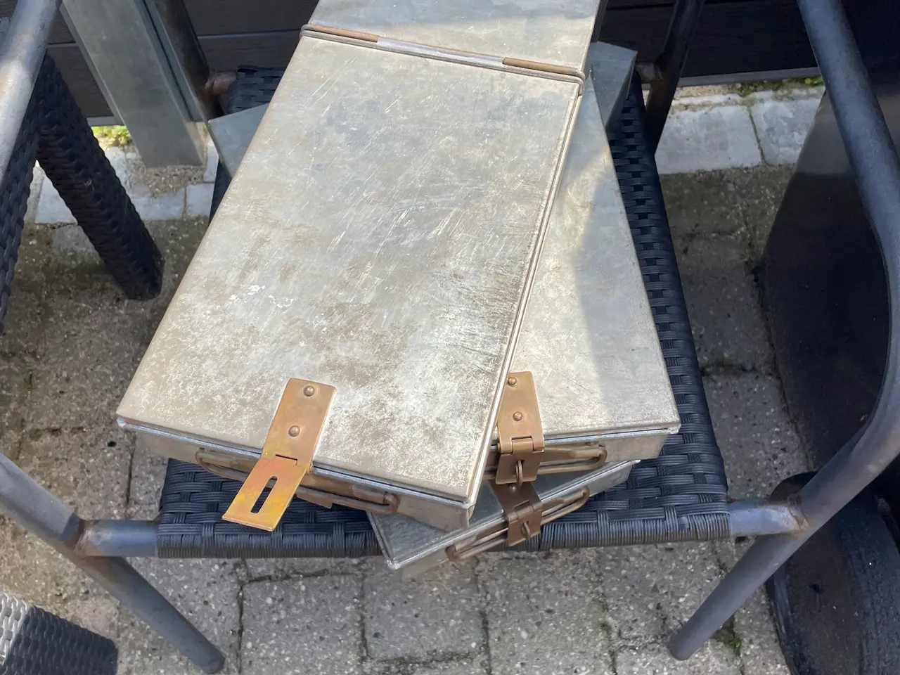 Billede 2 - 4 antikke bankbokse 