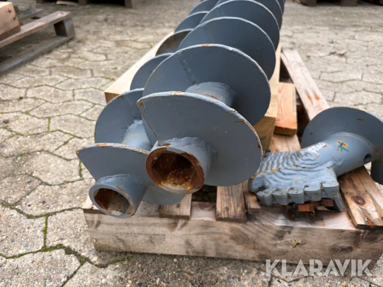 Billede 12 - Sneglebor med starter til sten materiale 2 Styk