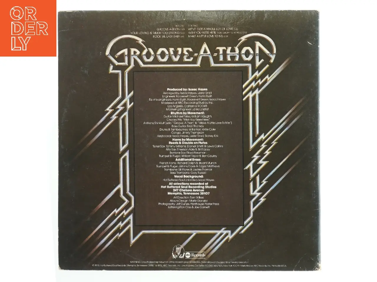 Billede 4 - Isaac Hayes Groove-A-Thon LP