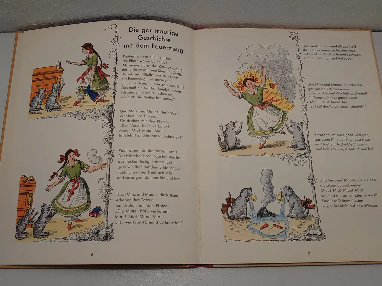Billede 4 - Heinrich Hoffmann: Der Struwwelpeter. Ca 1940
